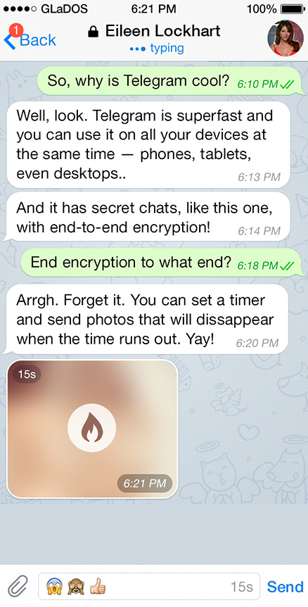 Récupérer les messages supprimés dans Telegram